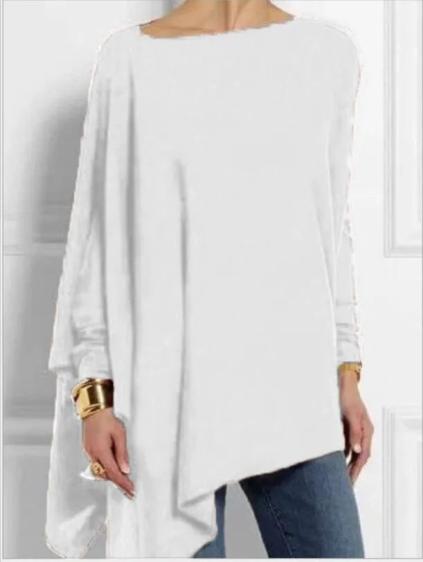 Naomi | Irregular Hem Cotton Tunic