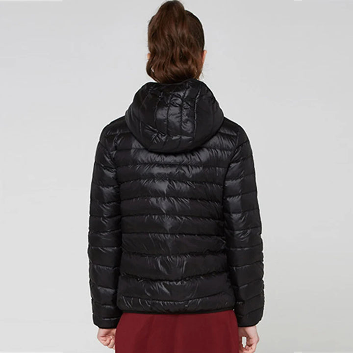 Ava | Ultra-Light Hooded Down Jacket