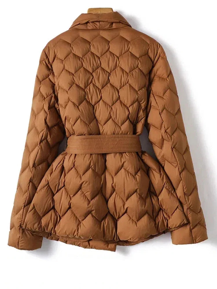 Liv | Elegance Belted Down Parka