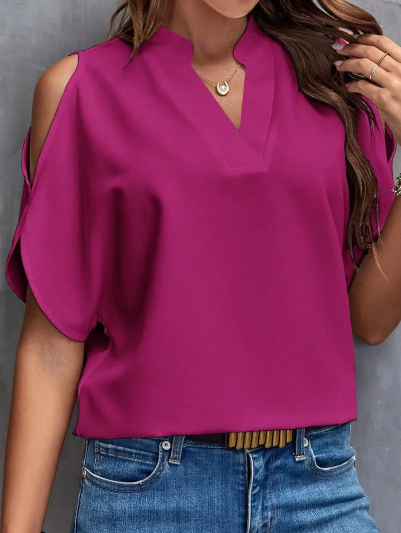 Bella | Off-Shoulder Short Sleeve Top