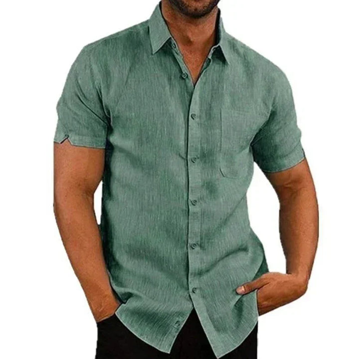 Ethan | Summer Cotton Linen Shirt