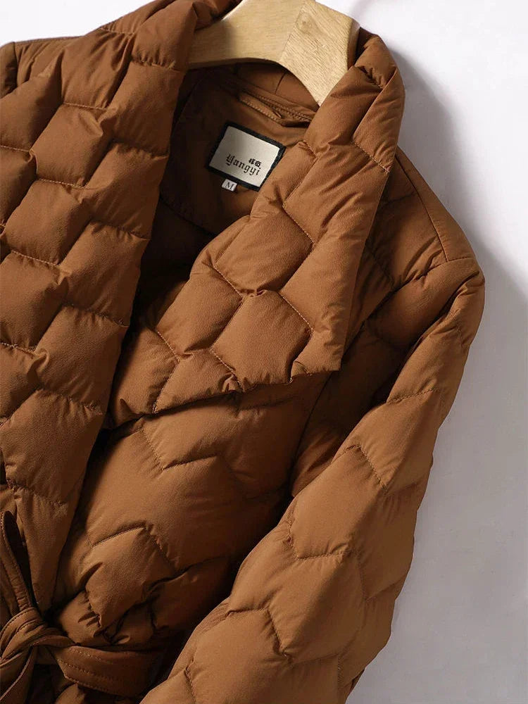 Liv | Elegance Belted Down Parka