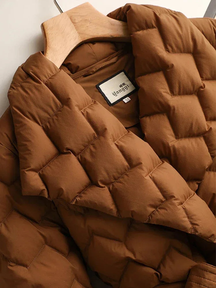 Liv | Elegance Belted Down Parka