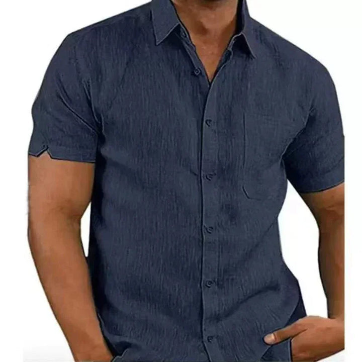 Ethan | Summer Cotton Linen Shirt