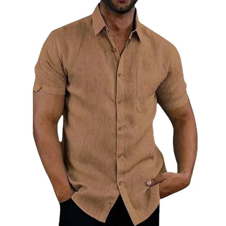 Ethan | Summer Cotton Linen Shirt